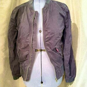 Superdry Navy  The Rookie Jacket